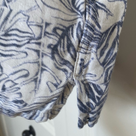 🔥 TASSO ELBA Mens Silk/Linen shirt short sleeve Beach Coastal vacation Sz XL - Picture 5 of 11